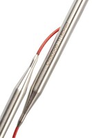 круговые стальные спицы chiaogoo red lace, premium ss, 100 см (40") 2,5 мм_0