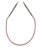 круговые стальные спицы premium ss red, 40 см (16") 2,0 мм_0
