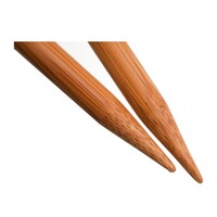 прямые бамбуковые спицы bamboo, dark patina, 33 см (13") 10,0 мм арт.1033-15_0