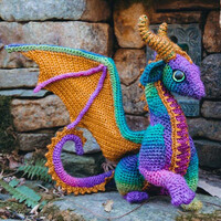 книга crochet creatures of myth and legend_3