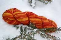 artistic yarn 8/1 brown-pink (корчнево-розовый) | интернет-магазин Елена-Рукоделие
