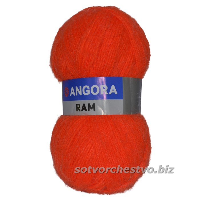 angora ram 206 яр.оранжевый | интернет-магазин Елена-Рукоделие
