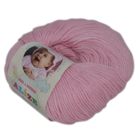 фото alize baby wool / ализе беби вул 185 св.розовый