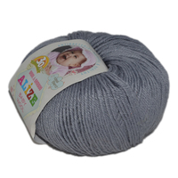 alize baby wool / ализе беби вул 119 серый | интернет-магазин Елена-Рукоделие