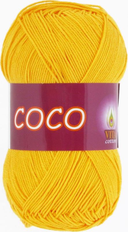 vita coco 3863 жёлтый | интернет-магазин Елена-Рукоделие