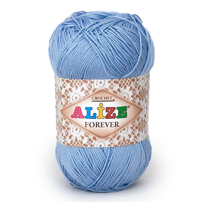 forever crochet  40 голубой                                 | интернет-магазин Елена-Рукоделие