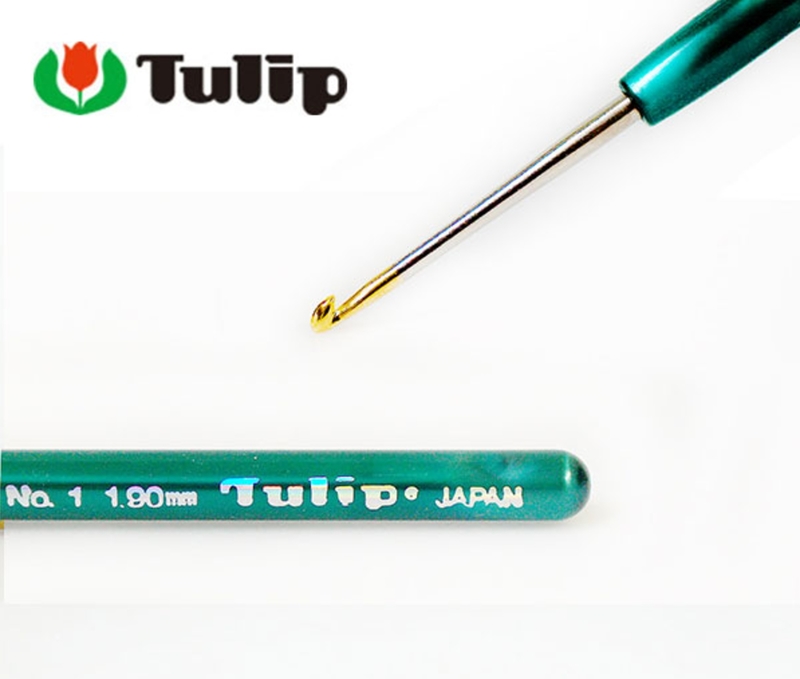 крючок tulip на ручке 1,0 (№12) | интернет-магазин Елена-Рукоделие