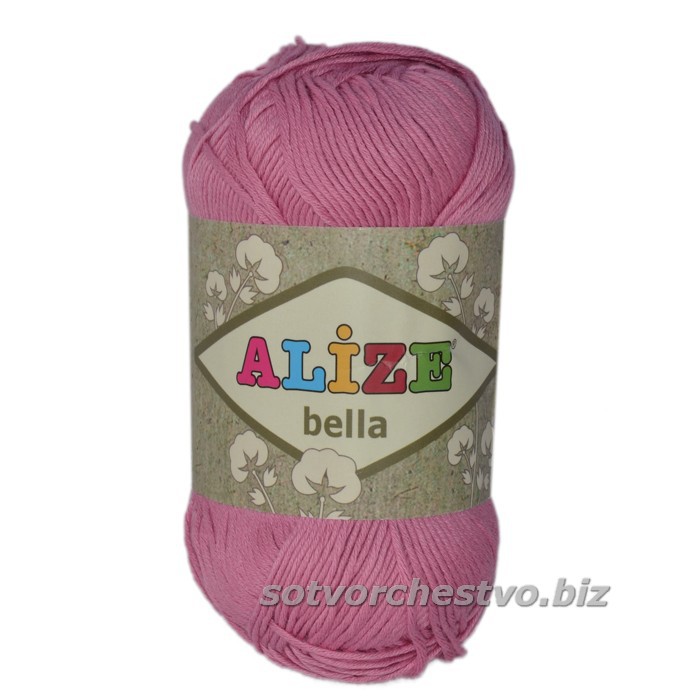 alize bella 198 яскраво-рожевий | интернет-магазин Елена-Рукоделие