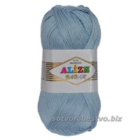 alize bahar / ализе бахар 350 светло - голубой | интернет-магазин Елена-Рукоделие