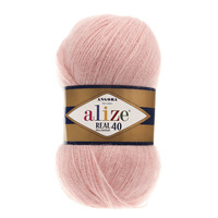 alize angora real 40 / алізе ангора реал 40 363 блідо - рожевий | интернет-магазин Елена-Рукоделие
