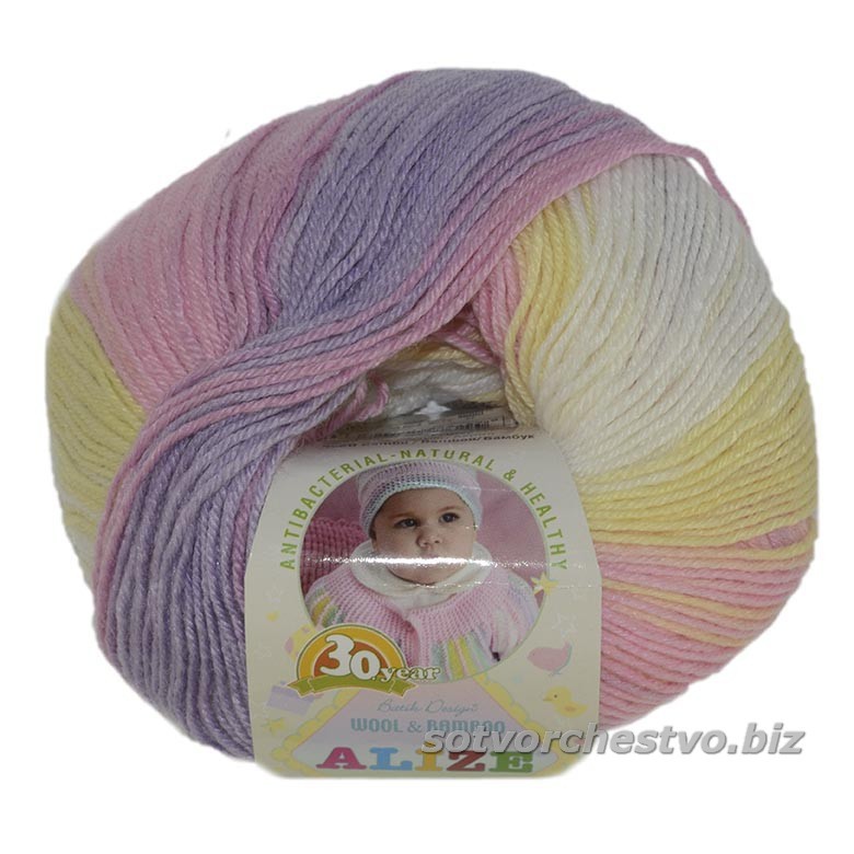 alize baby wool batik / ализе беби вул батик 4006 | интернет-магазин Елена-Рукоделие