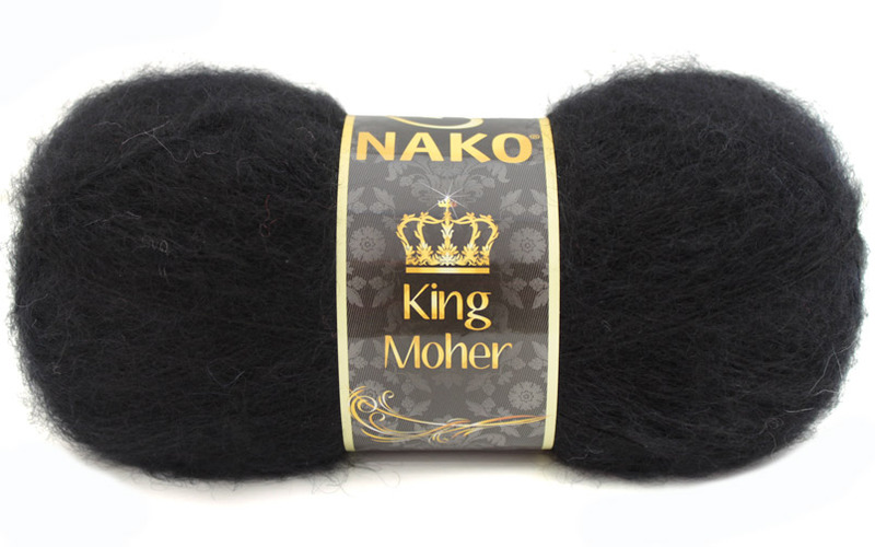 king moher nako 217 чёрный | интернет-магазин Елена-Рукоделие