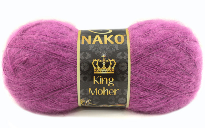 king moher nako 1048  фуксия | интернет-магазин Елена-Рукоделие