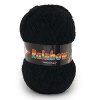 rainbow alpaca (бомба) 60 черный | интернет-магазин Елена-Рукоделие