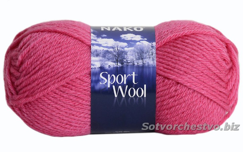 sport wool 1174 малина | интернет-магазин Елена-Рукоделие