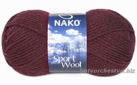 sport wool 3718 баклажан | интернет-магазин Елена-Рукоделие