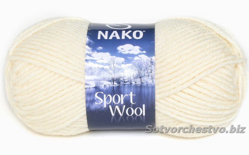 sport wool 4109 молоко | интернет-магазин Елена-Рукоделие
