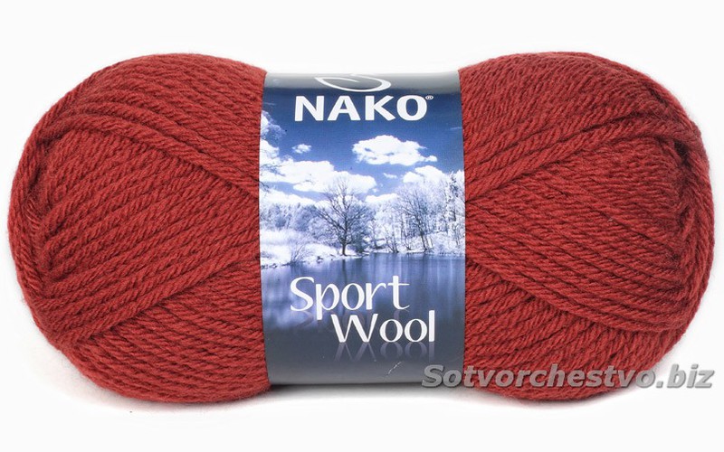 sport wool 4409 тем.терракот | интернет-магазин Елена-Рукоделие