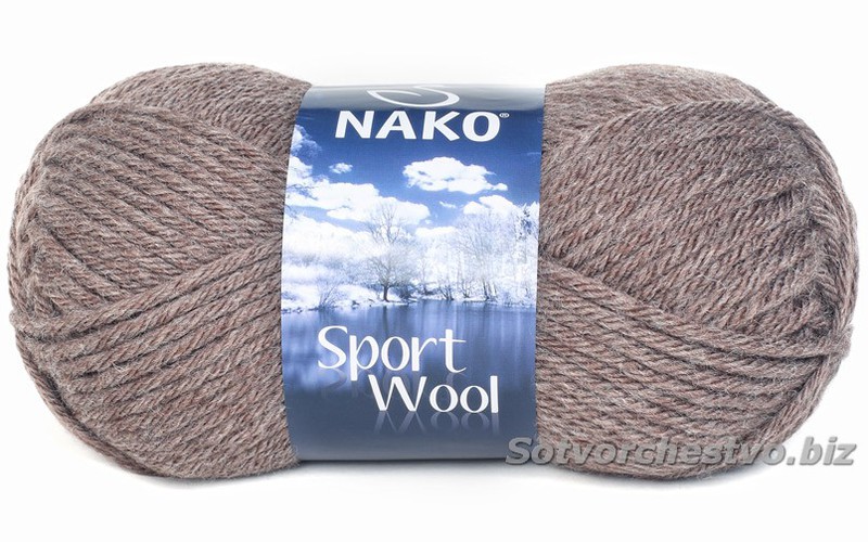 sport wool 5667 какао | интернет-магазин Елена-Рукоделие