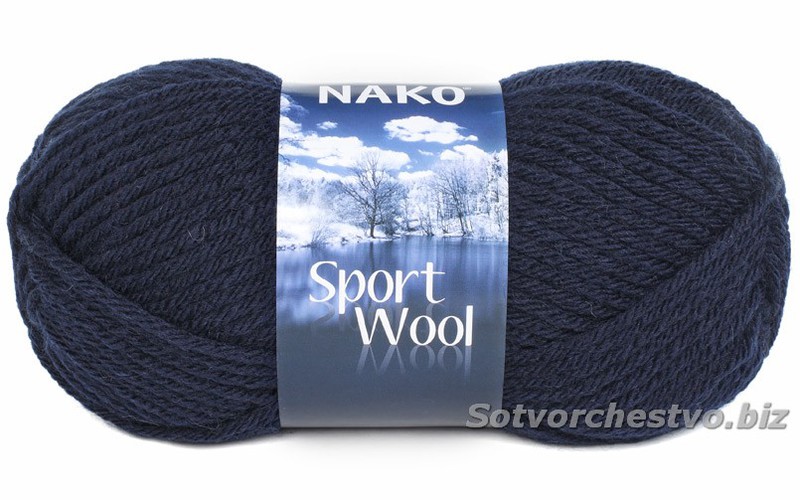 sport wool 3088 тем.синий | интернет-магазин Елена-Рукоделие