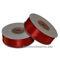 ленты атласные 3 мм - метраж 139 красный | интернет-магазин Елена-Рукоделие