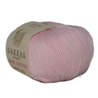 baby cotton 3411 светлый розовый | интернет-магазин Елена-Рукоделие