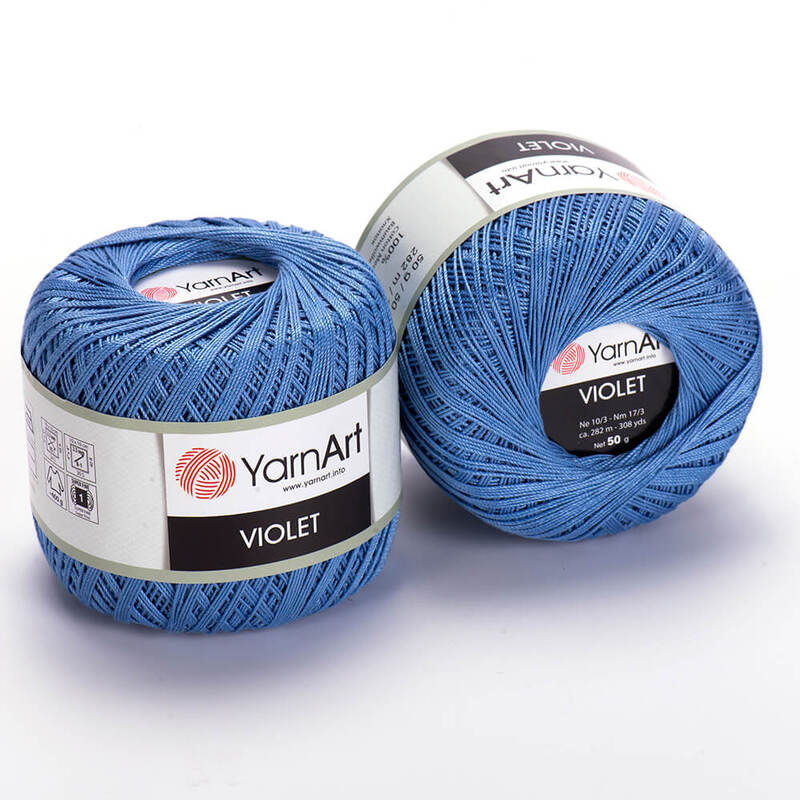 yarnart violet /ярнарт віолет 5351 синій | интернет-магазин Елена-Рукоделие