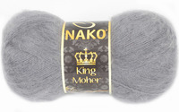 king moher nako 4192 серый | интернет-магазин Елена-Рукоделие