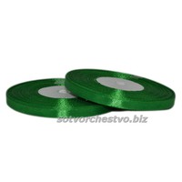 лента атласная 5 мм  76 зеленый | интернет-магазин Елена-Рукоделие