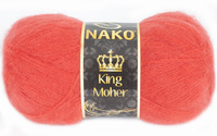 king moher nako 2944 красный корал | интернет-магазин Елена-Рукоделие