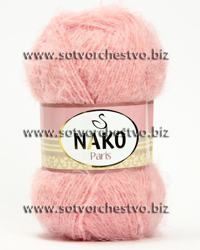 paris nako / париж нако 5408 светло розовый | интернет-магазин Елена-Рукоделие