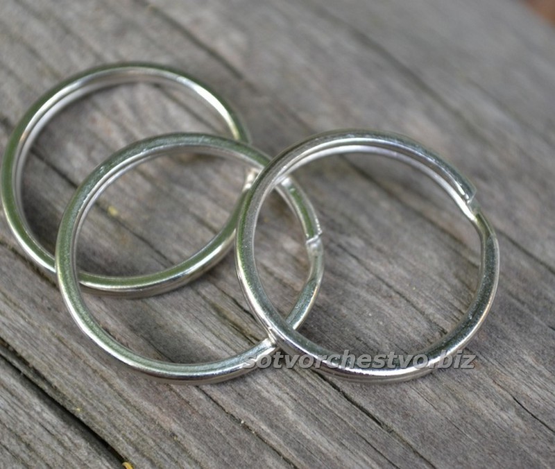 кольцо большое для брелков | интернет-магазин Елена-Рукоделие