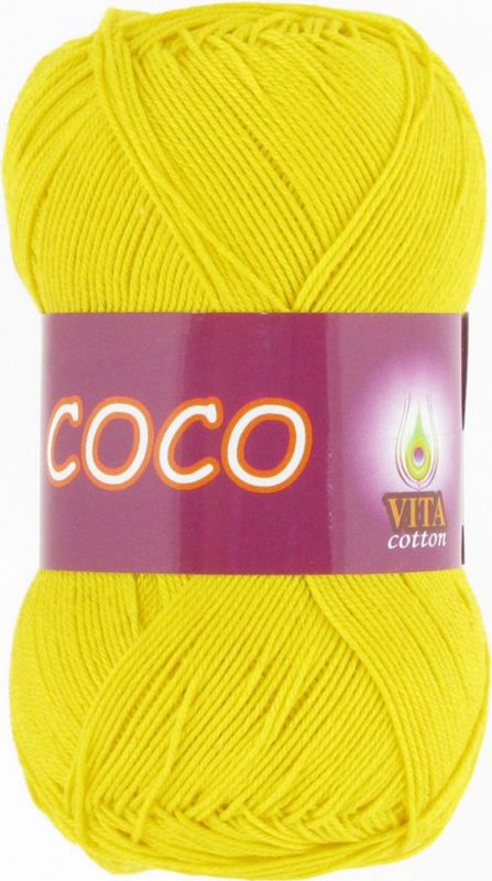 vita coco 4320 жёлтый неон | интернет-магазин Елена-Рукоделие