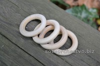 кольцо деревянное 2,0 см | інтернет-магазин 'Елена-Рукоделие'