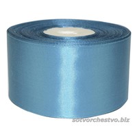 лента атласная 50 мм 4654 синяя бирюза | интернет-магазин Елена-Рукоделие