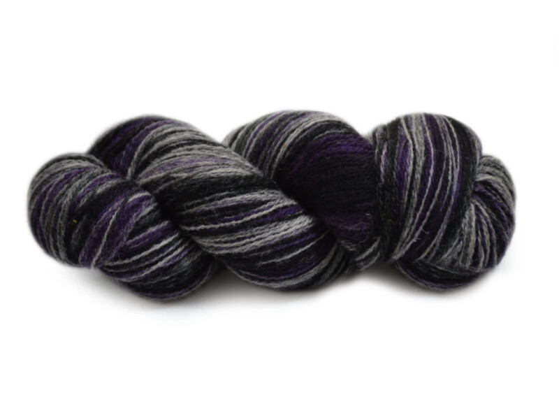 artistic yarn 8/2 black lila (черная лилия) | интернет-магазин Елена-Рукоделие
