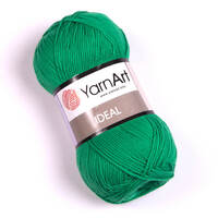 yarnart ideal/ярнарт идеал 227 зеленый | интернет-магазин Елена-Рукоделие