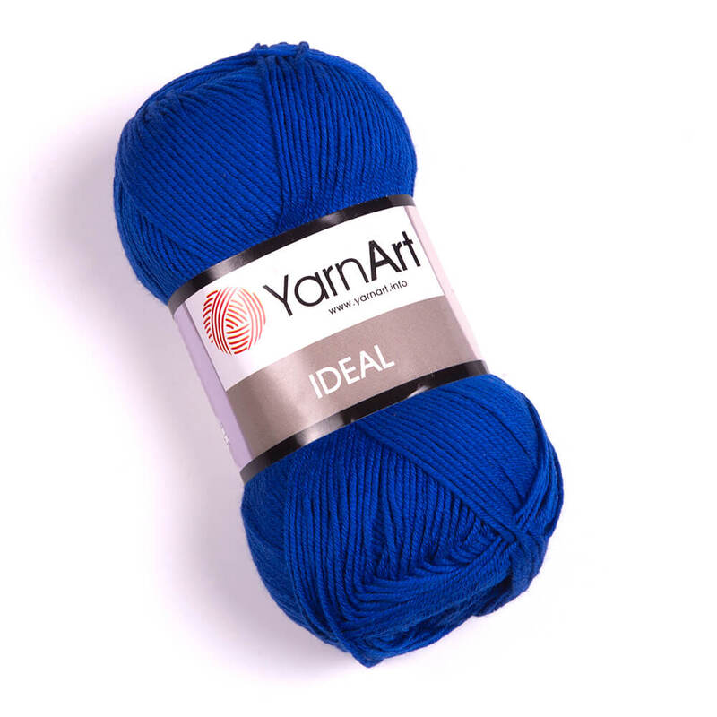 yarnart ideal/ярнарт ідеал 240 синій | интернет-магазин Елена-Рукоделие