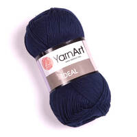 yarnart ideal/ярнарт ідеал 241 темно синій | интернет-магазин Елена-Рукоделие