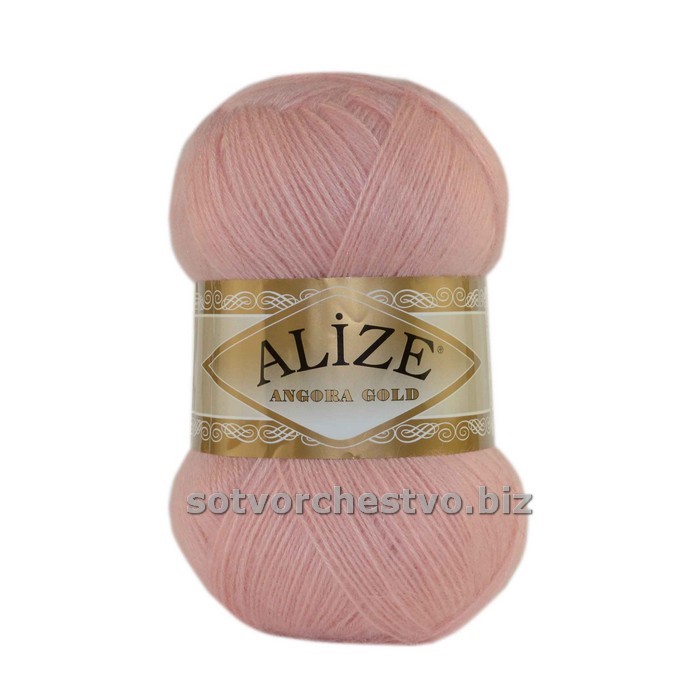 alize angora gold /алізе ангора голд 363 світло-рожевий | интернет-магазин Елена-Рукоделие