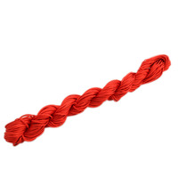 шнур нейлоновий 1,5 мм червоний метраж | интернет-магазин Елена-Рукоделие