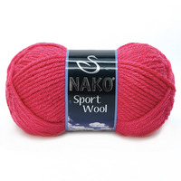 sport wool 10116 яскр.малина | интернет-магазин Елена-Рукоделие