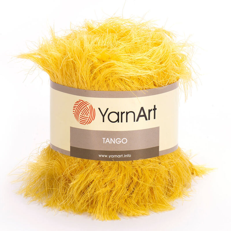 tango yarnart 530 желтый | интернет-магазин Елена-Рукоделие