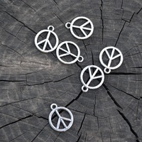 знак мира (peace) металл | интернет-магазин Елена-Рукоделие