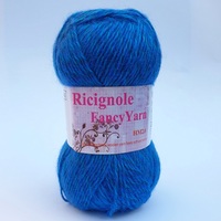 фото ricignole fancy yarn hm2.6 272 синьо-бірюзовий меланж