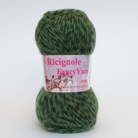 ricignole fancy yarn hm2.6 277 зеленый меланж | интернет-магазин Елена-Рукоделие