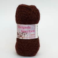 ricignole fancy yarn hm2.6 282 шоколад меланж | интернет-магазин Елена-Рукоделие