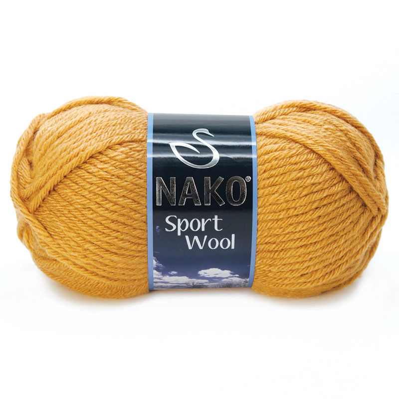 sport wool 10129 горчица | интернет-магазин Елена-Рукоделие