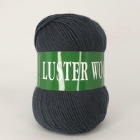 фото luster wool 100 3369 темно серый