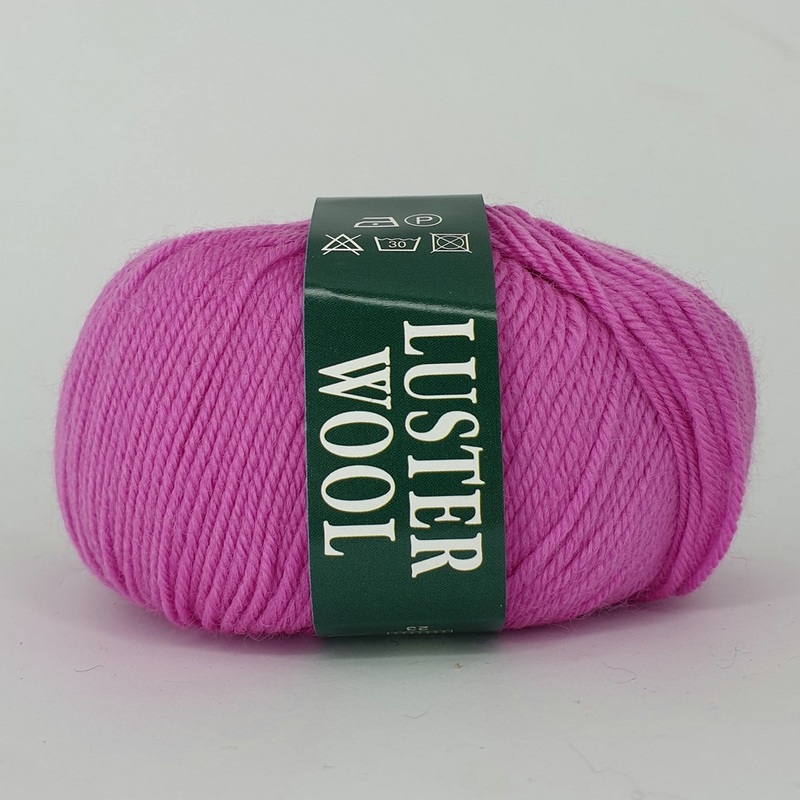 luster wool 50 3375 яскр.рожевий | интернет-магазин Елена-Рукоделие